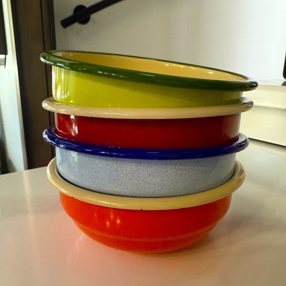 Ballerina Farm Enamel Cereal Bowls
